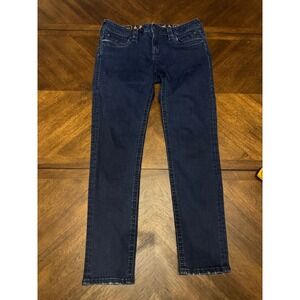 Rock Revival Women's Blue Wash Straight Leg Denim Jeans‎ Size 31 |E1